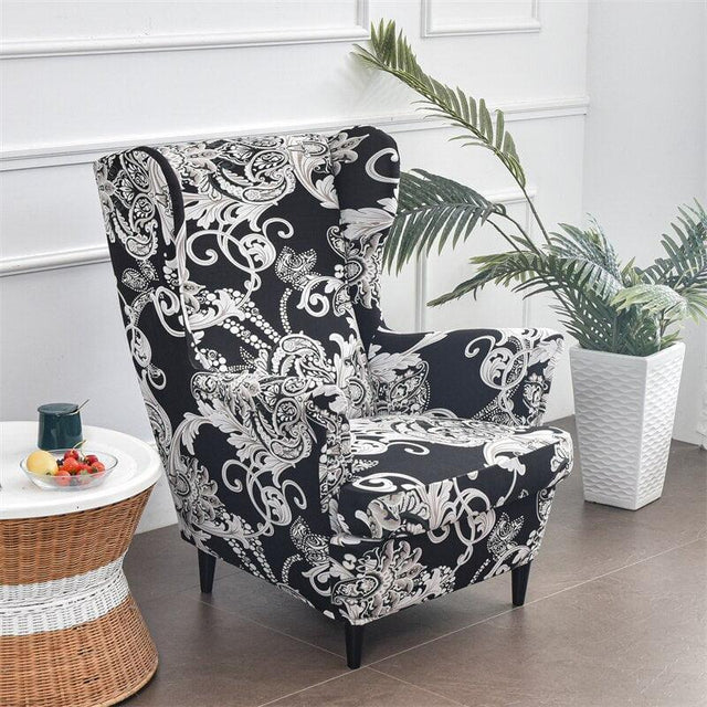 Housse De Fauteuil Andoree Avec Accoudoir | Extensible | Universelle - La Maison de la Housse®