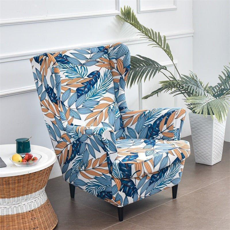 Housse De Fauteuil Parviflora Avec Accoudoir | Extensible | Universelle - La Maison de la Housse®