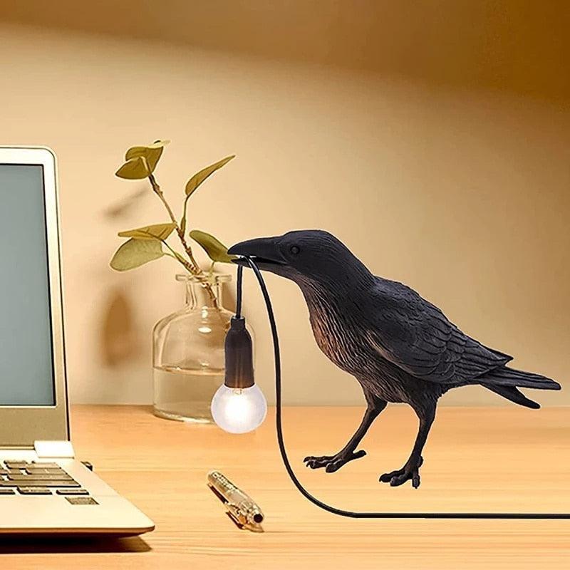 Lampe Design Corbeau - La Maison de la Housse®